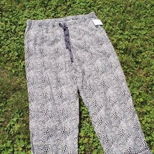 CHEETAH PRINT CAUSAL PANTS